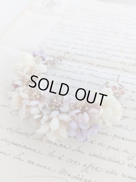 画像4: 布花　〜クレッセントリース〜 (4)