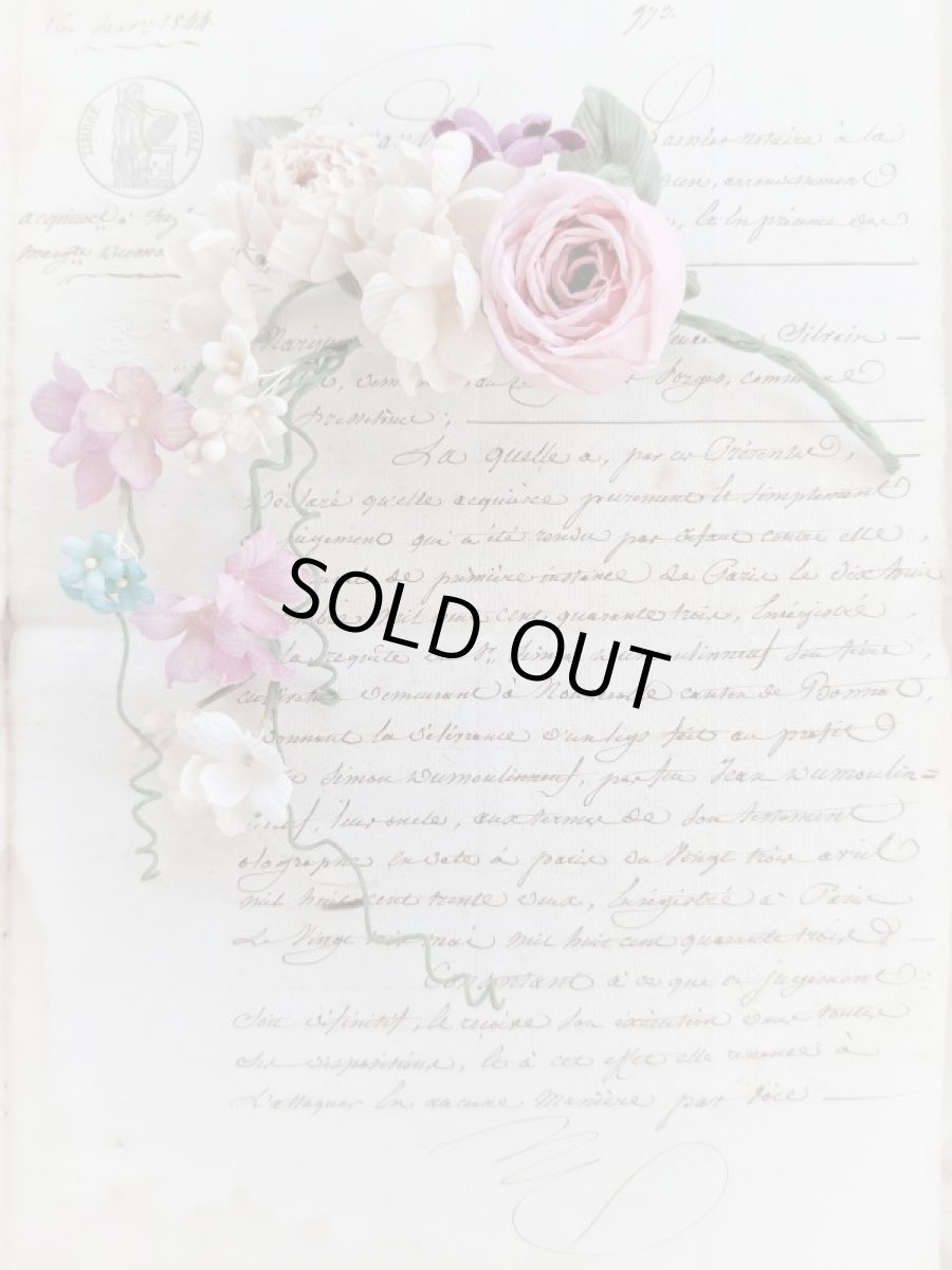 画像1: 布花　〜ガーランド〜 (1)