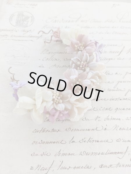 画像3: 布花　〜クレッセントリース〜 (3)