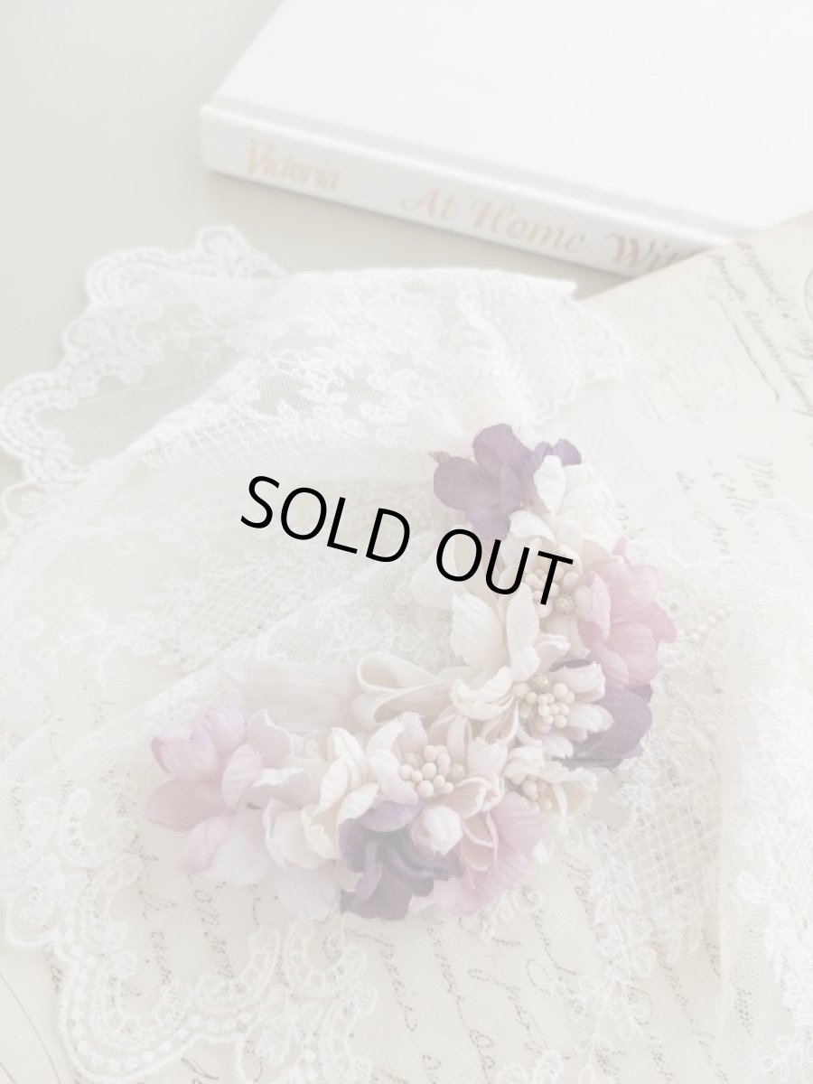 画像2: 布花　〜クレッセントリース〜 (2)