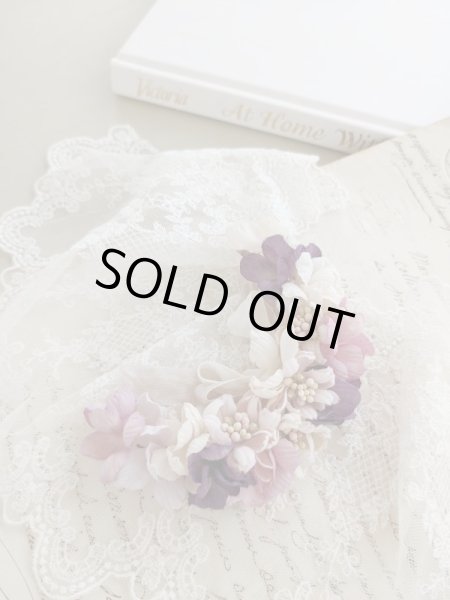 画像2: 布花　〜クレッセントリース〜 (2)