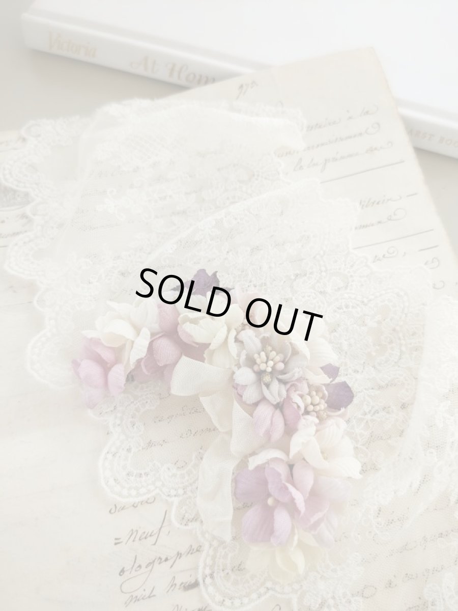 画像2: 布花　〜クレッセントリース〜 (2)