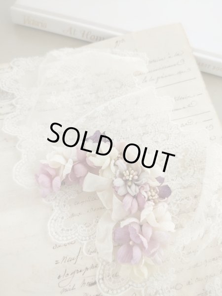 画像2: 布花　〜クレッセントリース〜 (2)