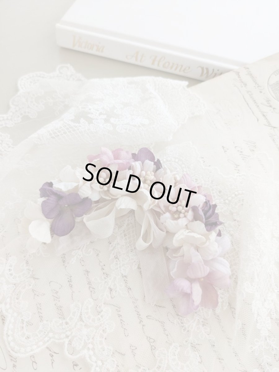 画像3: 布花　〜クレッセントリース〜 (3)