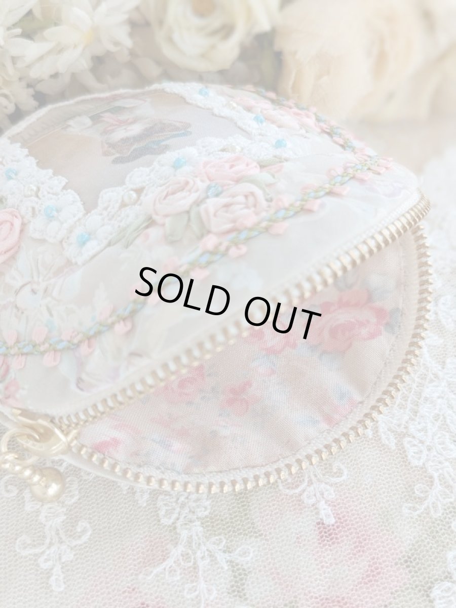 画像3: 【キットの完成品】ネコのまぁるいポーチ (3)