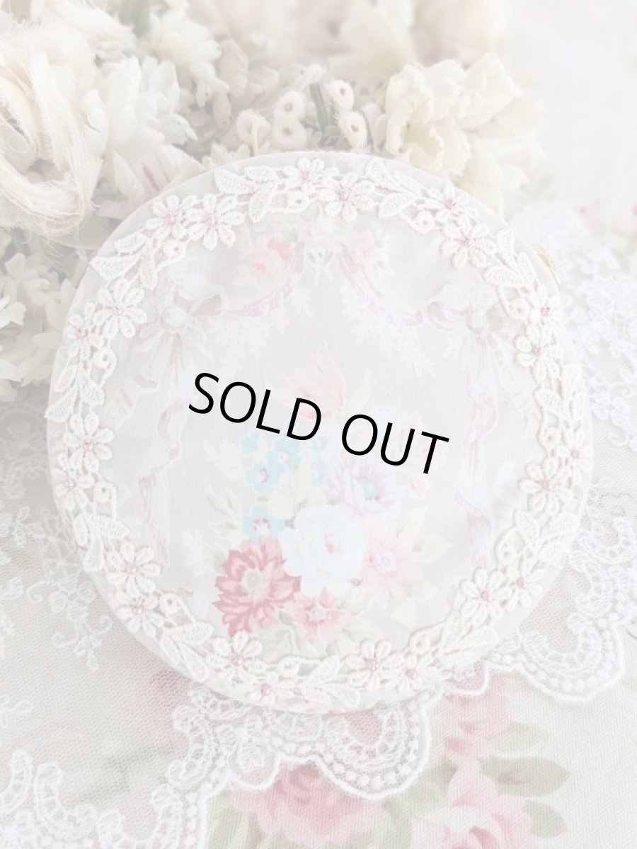 画像2: 【キットの完成品】ネコのまぁるいポーチ (2)