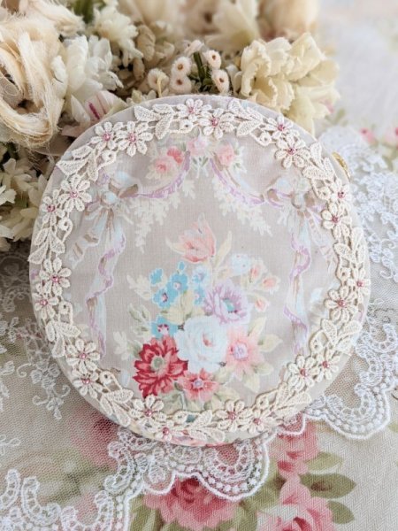 画像2: 【キット】ネコのまぁるいポーチ (2)