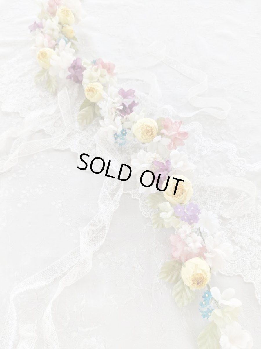 画像1: 布花　〜ガーランド〜 (1)