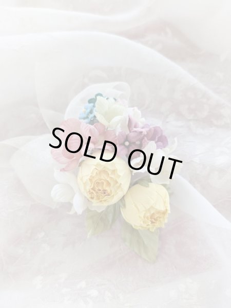 画像3: 布花　〜ビタミンカラーのブーケ〜 (3)