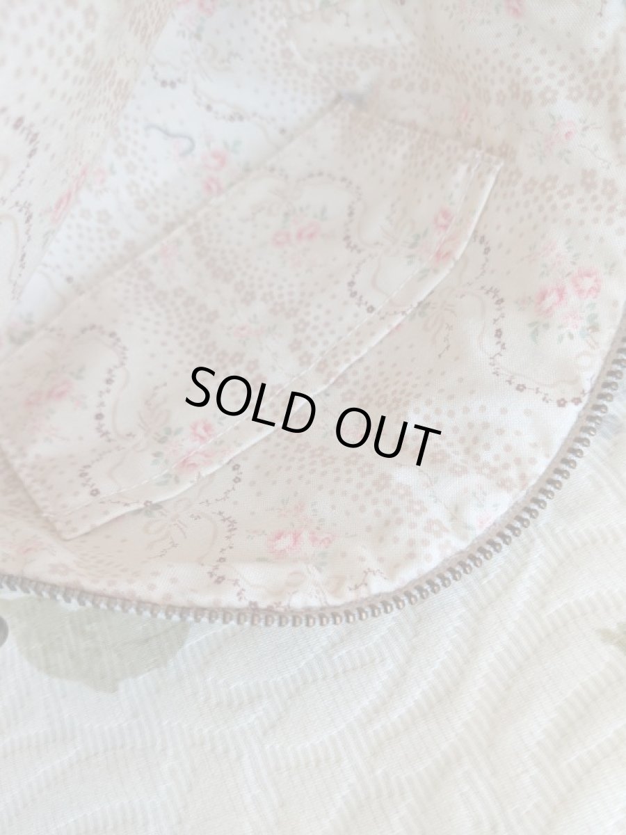 画像2: ヴィクトリアンなリボンのポーチ完成品（MISIHO)  (2)