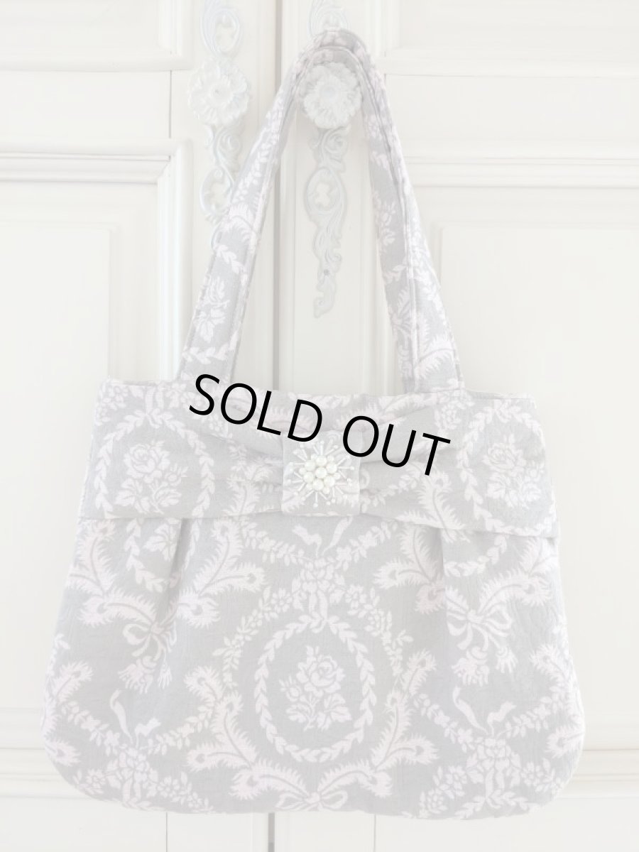 画像1: ジャガード生地のバッグ完成品（MISIHO)  (1)