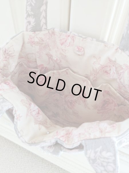 画像3: ジャガード生地のバッグ完成品（MISIHO)  (3)