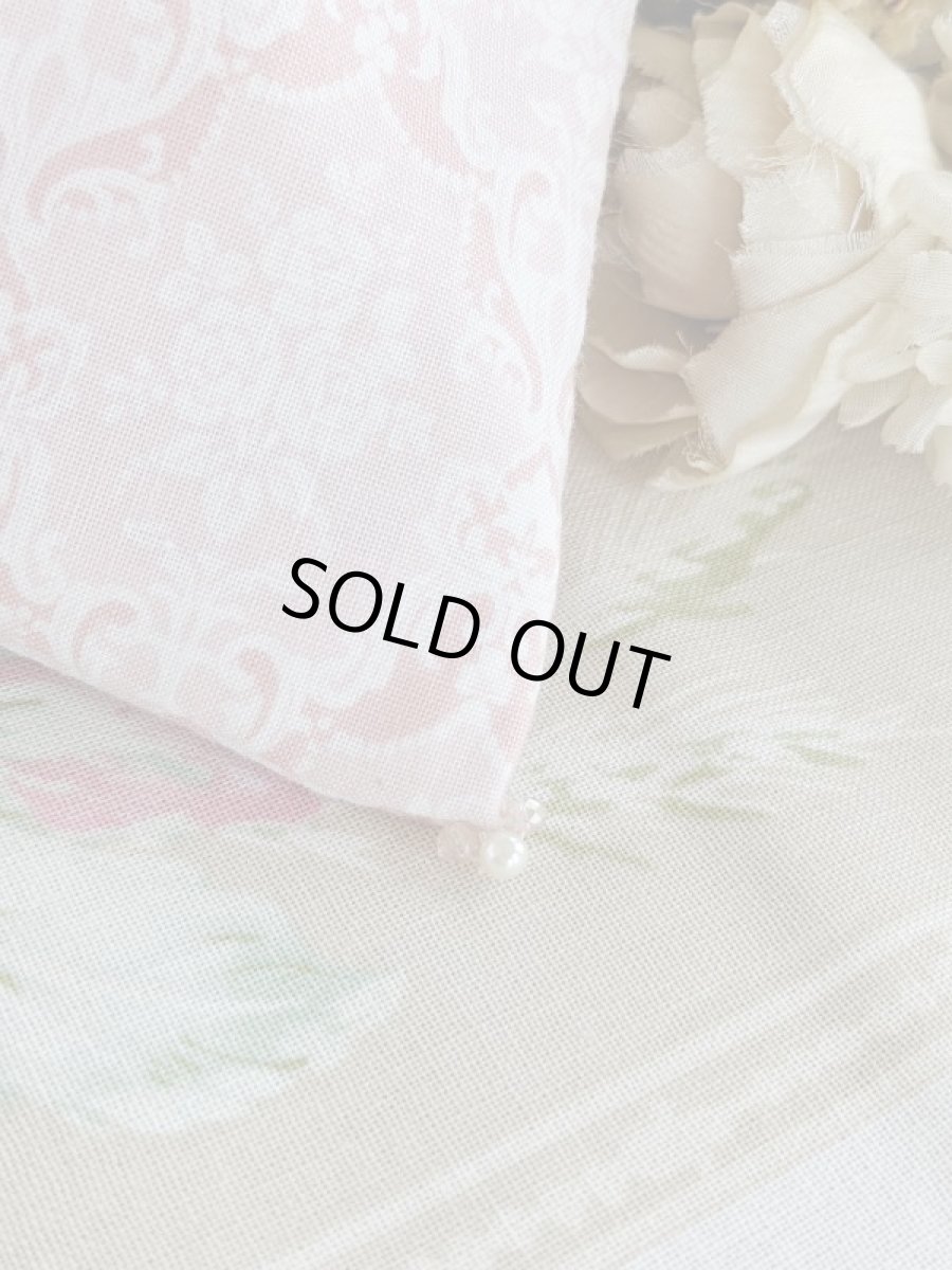 画像4: リボン刺繍の巾着バッグのキット (4)