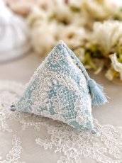 画像5: 【完成品】ピンクッションとハサミケース　オマケのハサミ付き　 (akiko) (5)