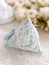 画像4: 【完成品】ピンクッションとハサミケース　オマケのハサミ付き　 (akiko) (4)