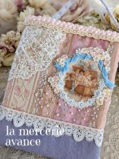 画像1: ヴィクトリアンなポーチ完成品B　 (akiko) (1)