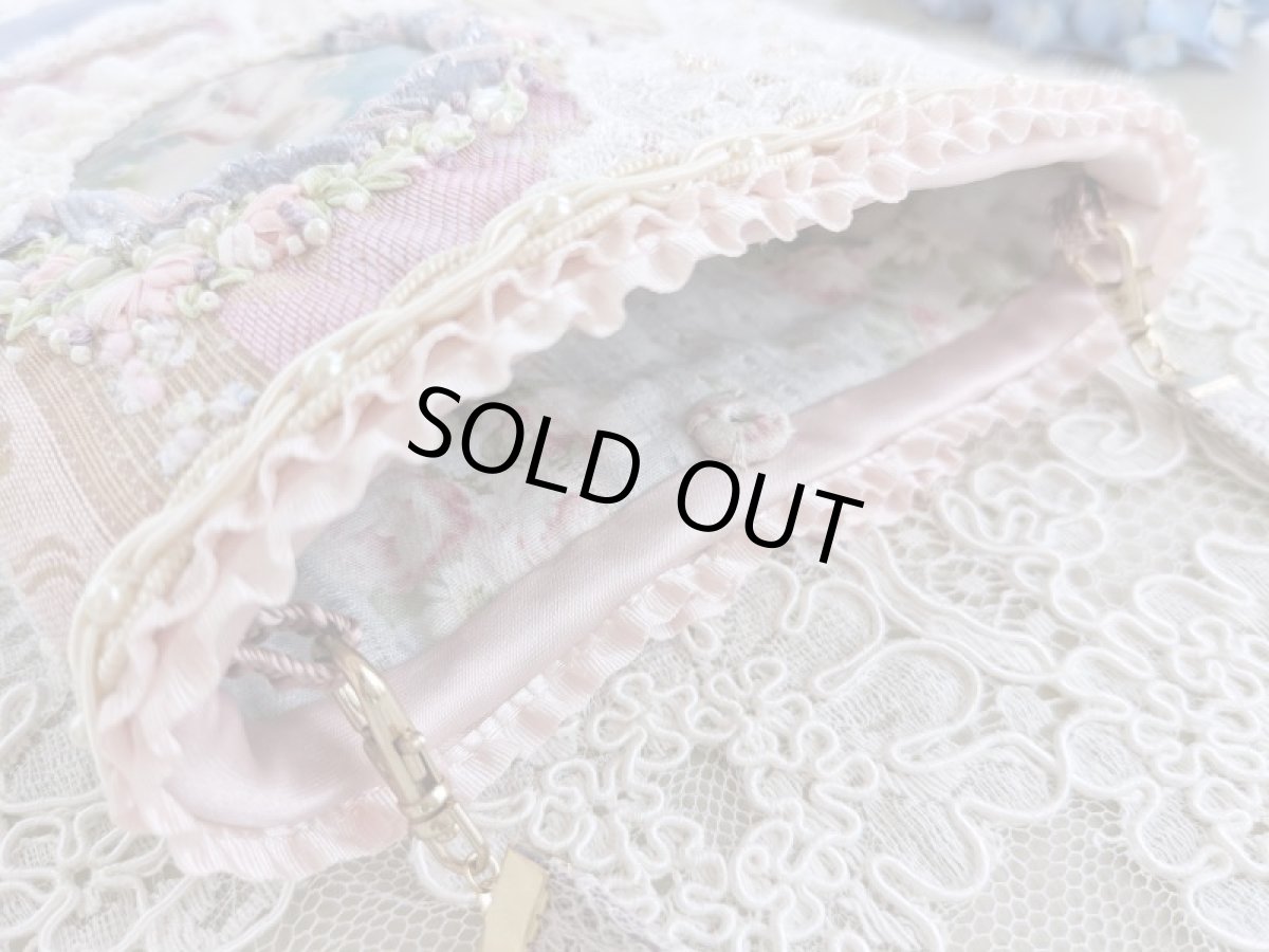 画像4: ヴィクトリアンなポーチ完成品A　 (akiko) (4)