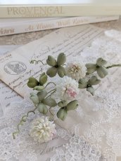 画像3: 布花　〜シロツメクサ〜 (3)