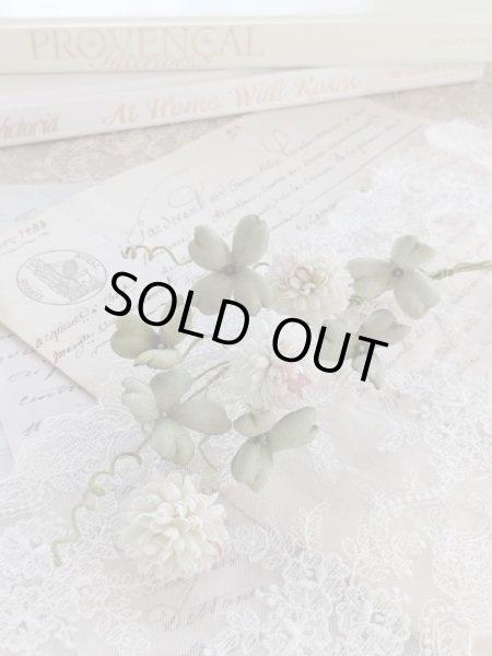 画像3: 布花　〜シロツメクサ〜 (3)