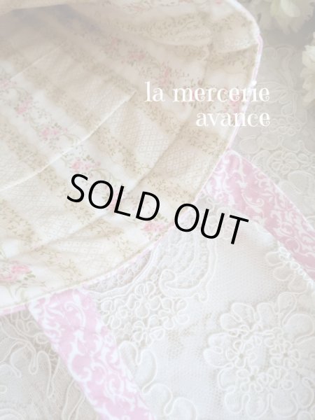 画像4: ダマスク模様のフォト少女のバッグ完成品（MISIHO)  (4)