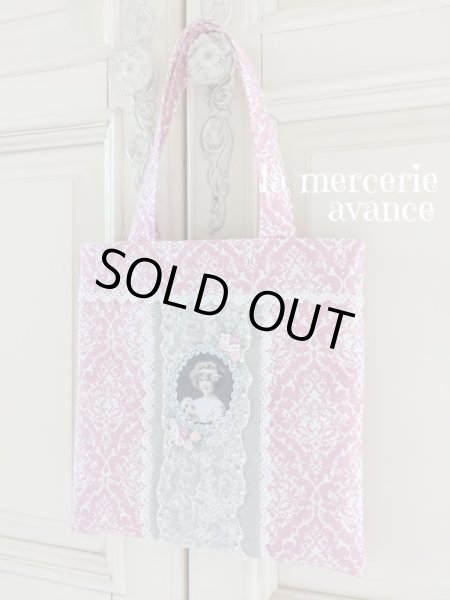 画像2: ダマスク模様のフォト少女のバッグ完成品（MISIHO)  (2)