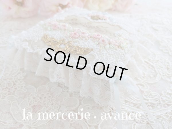 画像3: フランスレースたっぷりなヴィクトリアンBOX　A　 (akiko)　完成品 (3)