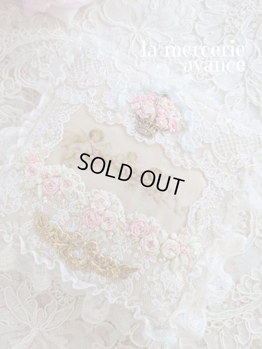 画像2: フランスレースたっぷりなヴィクトリアンBOX　B　 (akiko)　完成品 (2)