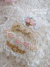 画像2: フランスレースたっぷりなヴィクトリアンBOX　B　 (akiko)　完成品 (2)