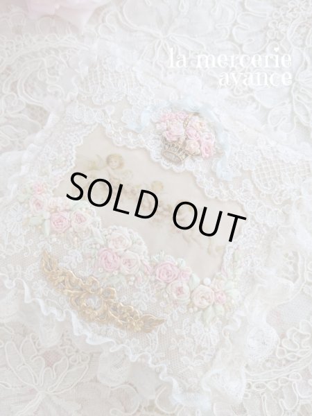 画像2: フランスレースたっぷりなヴィクトリアンBOX B  (akiko) 完成品 (2)