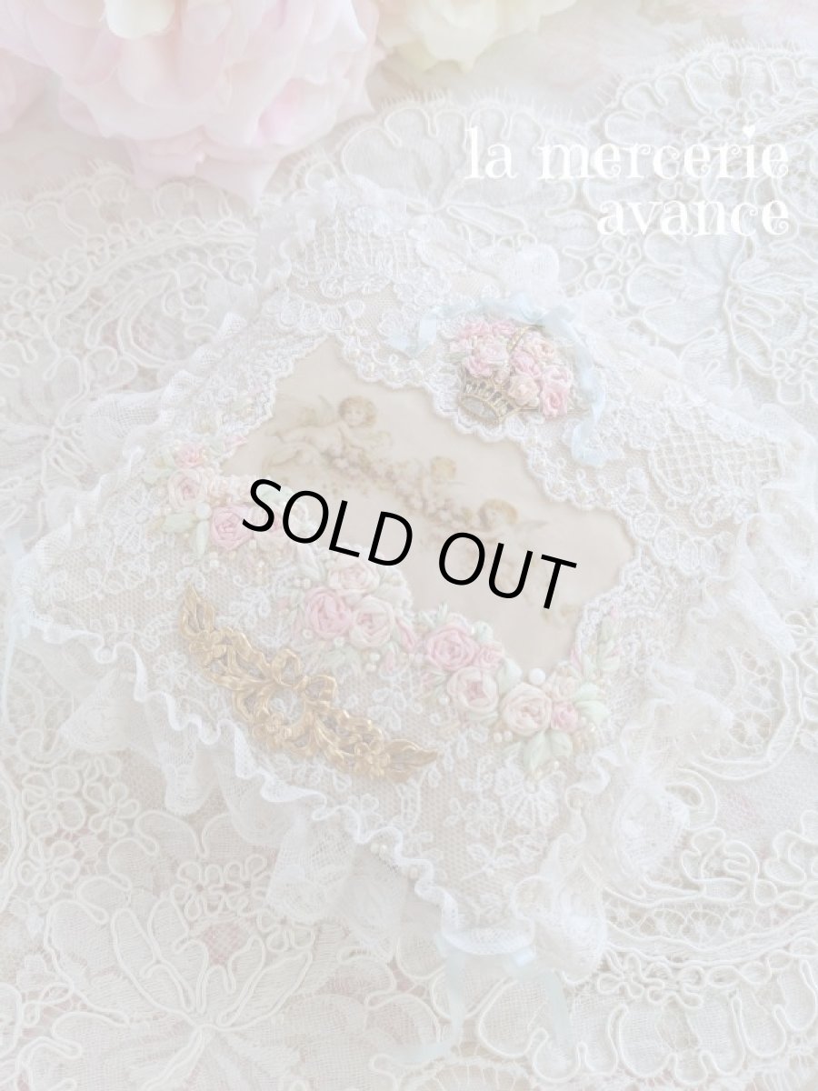 画像1: フランスレースたっぷりなヴィクトリアンBOX　B　 (akiko)　完成品 (1)