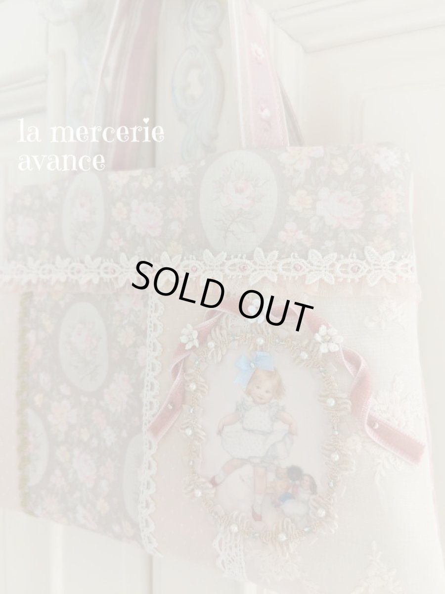 画像3: ブルーリボンの女の子のプチバックのキット (3)