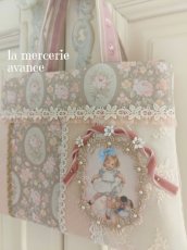 画像3: ブルーリボンの女の子のプチバックのキット (3)