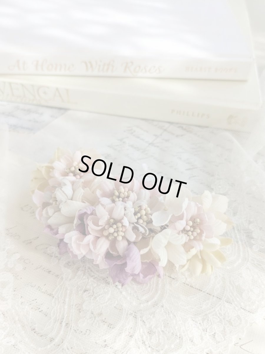 画像1: 布花　〜クレッセントリース〜 (1)