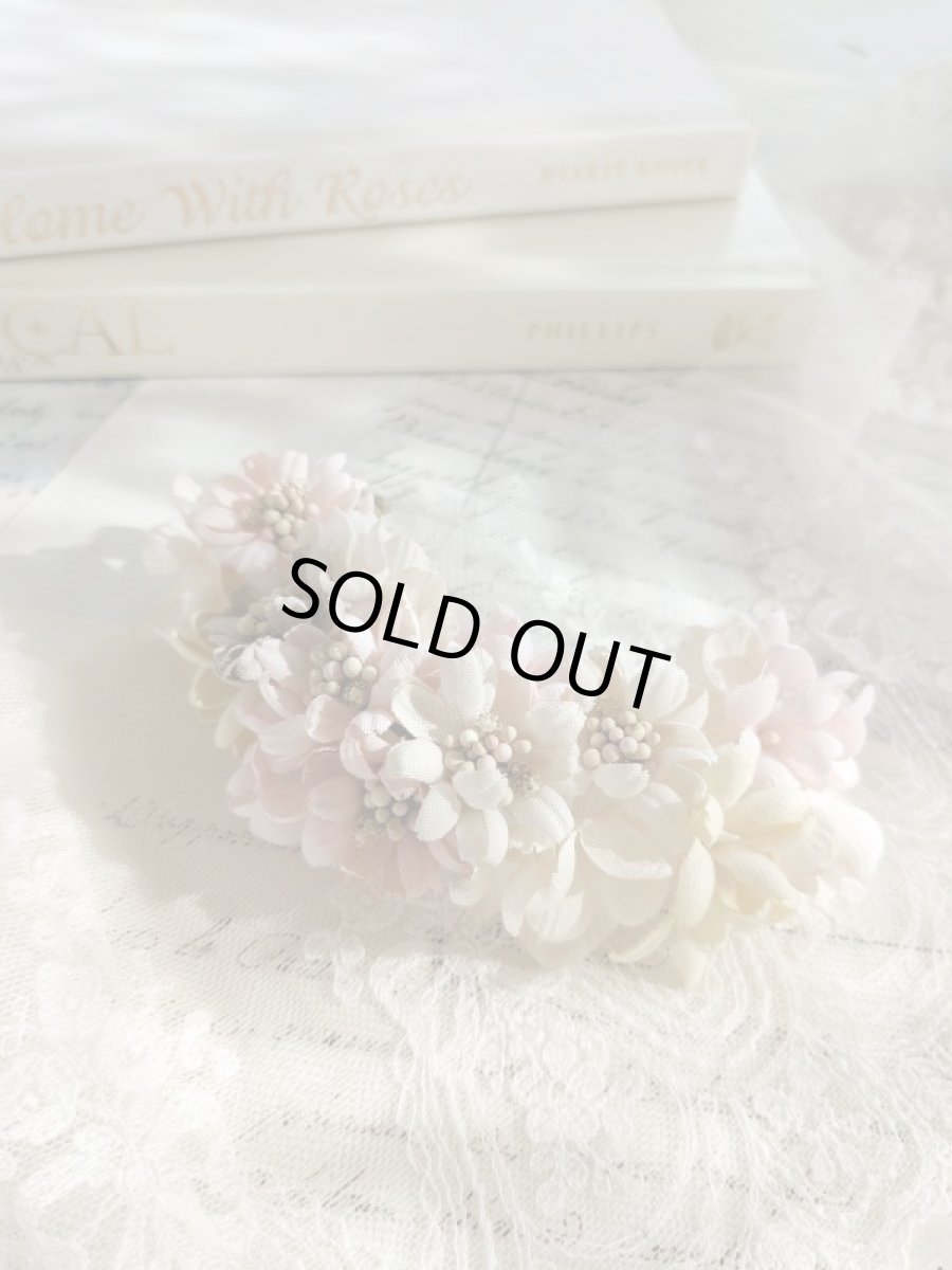 画像1: 布花　〜クレッセントリース〜 (1)