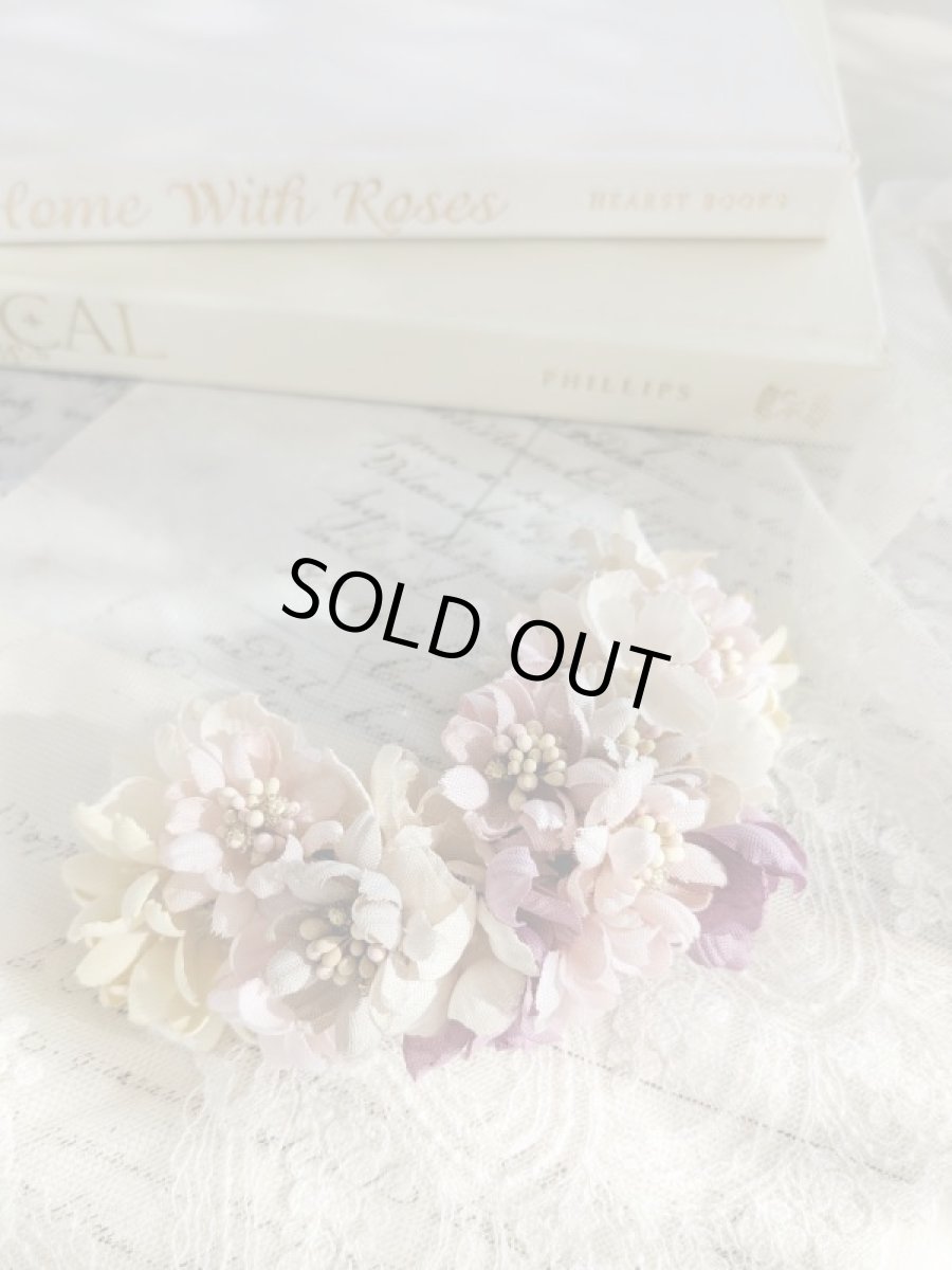 画像2: 布花　〜クレッセントリース〜 (2)