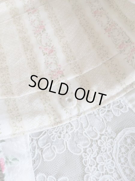 画像5: エレガントな薔薇柄のバッグ完成品（MISIHO)  (5)