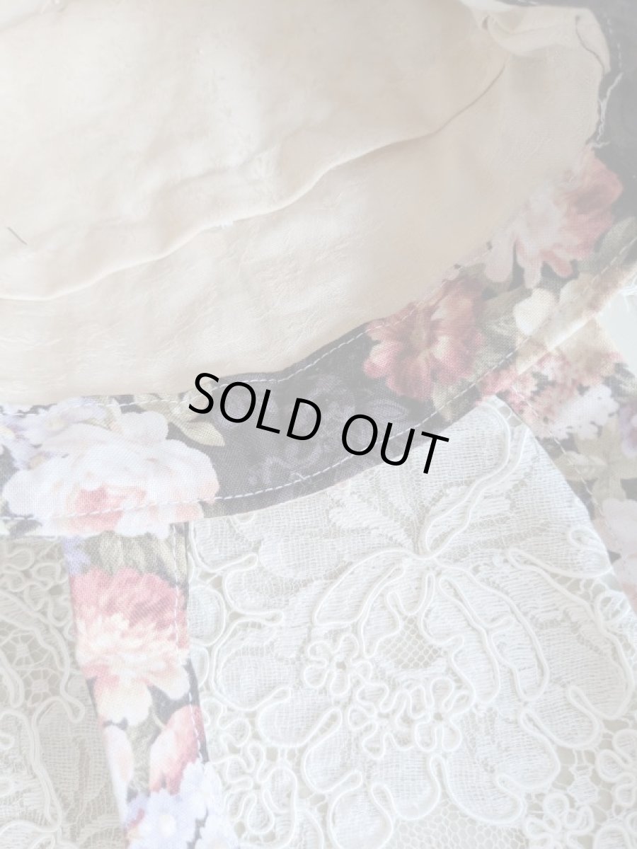 画像5: エレガントな薔薇柄のバッグ完成品（MISIHO)  (5)