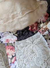 画像5: エレガントな薔薇柄のバッグ完成品（MISIHO)  (5)