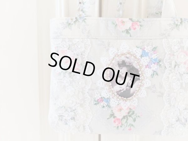 画像3: エレガントな薔薇柄のバッグ完成品（MISIHO)  (3)