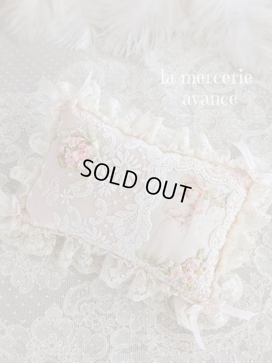 画像1: ピンクッション・ドールクッション (akiko)　 (1)