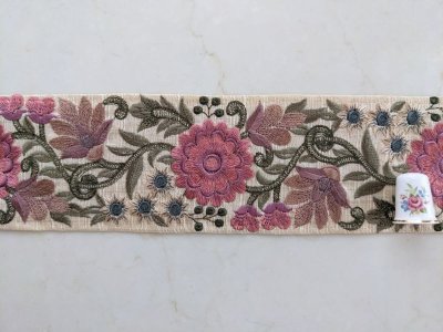 画像2: インド刺繍リボン
