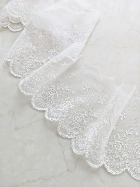 画像5: チュールレース (5)