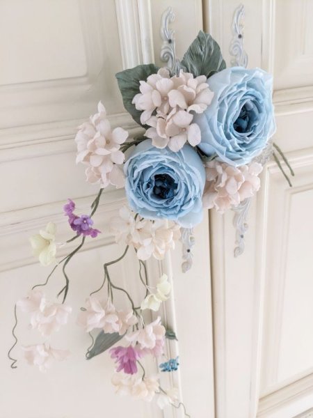 画像2: 布花　〜ガーランド〜　（おまけ付き） (2)