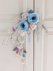 画像1: 布花　〜ガーランド〜　（おまけ付き） (1)