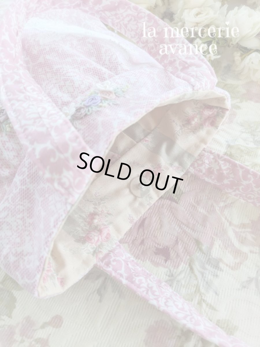 画像5: エレガントな薔薇柄のバッグ完成品（MISIHO)  (5)