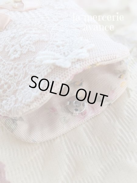 画像2: ピンクリボンのメガネポーチ (2)