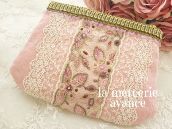 画像4: ブルードレスの婦人のポーチのキット (4)