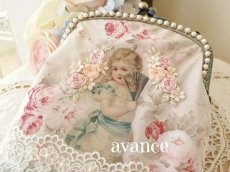 画像2: 扇の少女の口金ポーチのキット (2)