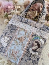 画像1: シックな組み合わせのバッグ完成品（MISIHO)  (1)