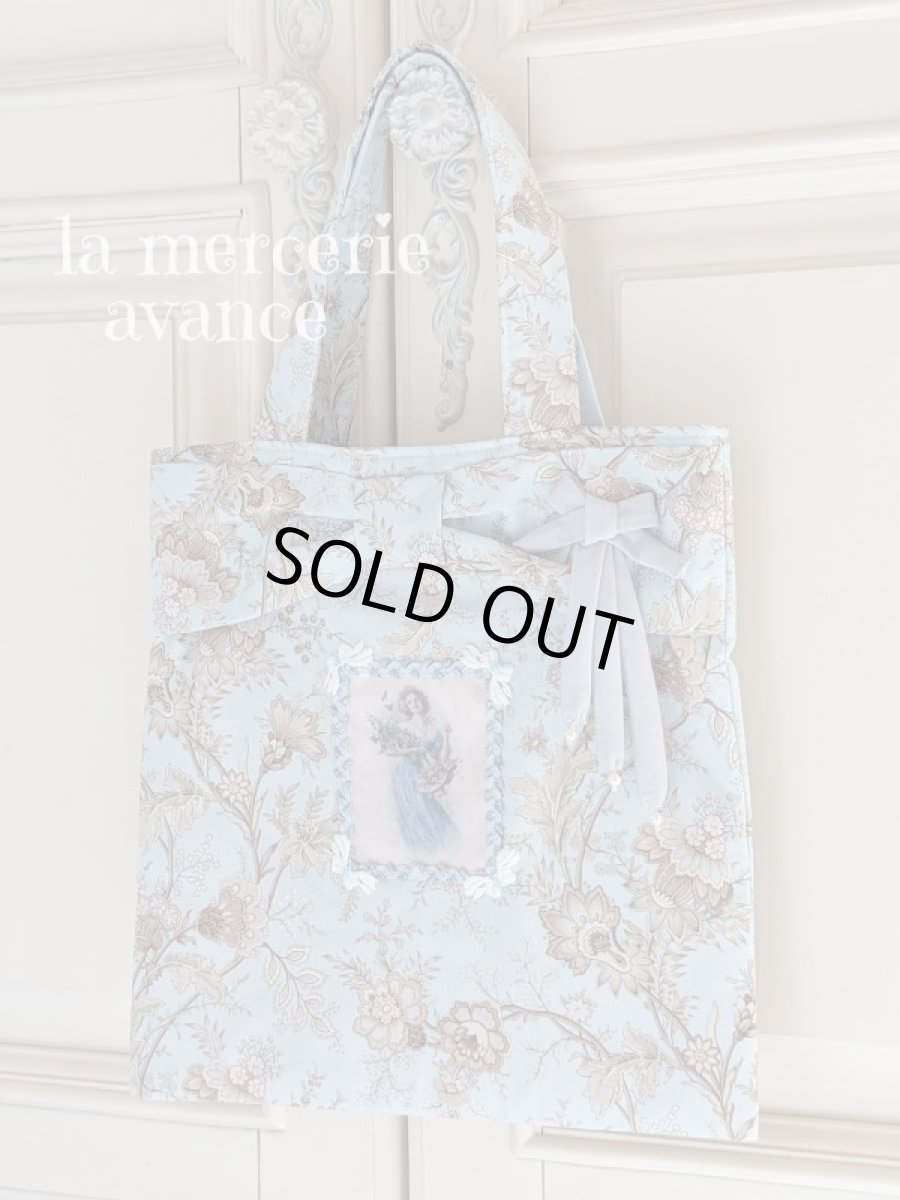 画像2: エレガントな薔薇柄のバッグ完成品（MISIHO)  (2)